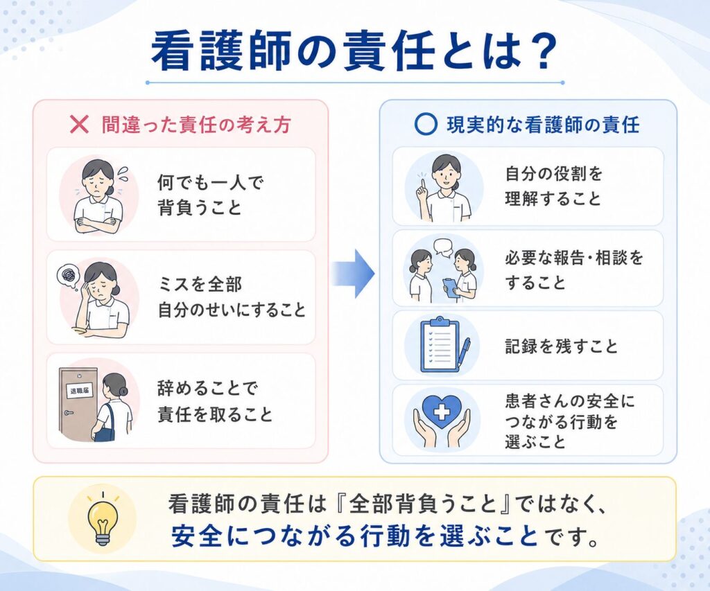 看護師の責任とは画像